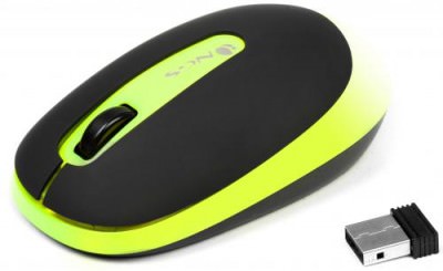 MOUSE-WLESS-DUSTYW-NGS MOUSE WIRELESS USB 1000 GALBEN NGS. Poza 12552