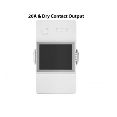 SONOFF TH20D ELITE R3 RELEU INTELIGENT CONTROL TEMPERATURA UMIDITATE 20A LCD. Poza 34492